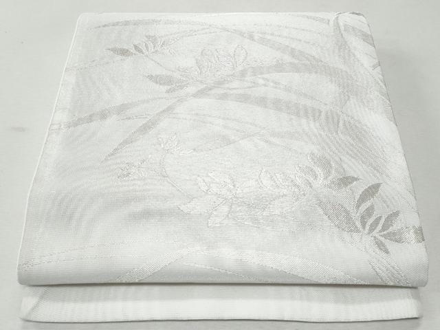 平和屋着物＊夏物 六通柄京袋帯 枝葉文 金銀糸 CAAW6932fb