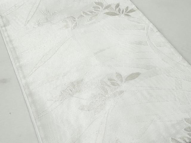 平和屋着物＊夏物 六通柄京袋帯 枝葉文 金銀糸 CAAW6932fb