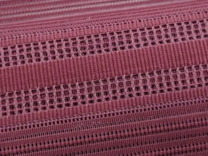 平和屋着物＊夏物　八寸名古屋帯　絽綴れ　横段文　正絹　逸品　CAAW6940fb