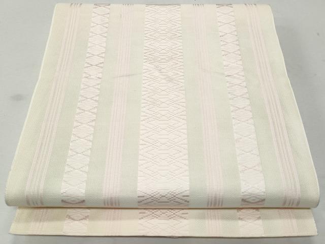 平和屋着物＊夏物 本場筑前博多織 八寸名古屋帯 紗献上 正絹 逸品 CAAW6946fb