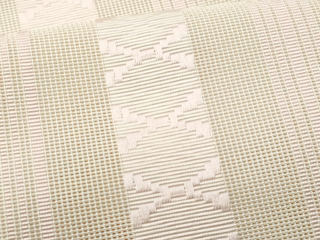 平和屋着物＊夏物 本場筑前博多織 八寸名古屋帯 紗献上 正絹 逸品 CAAW6946fb