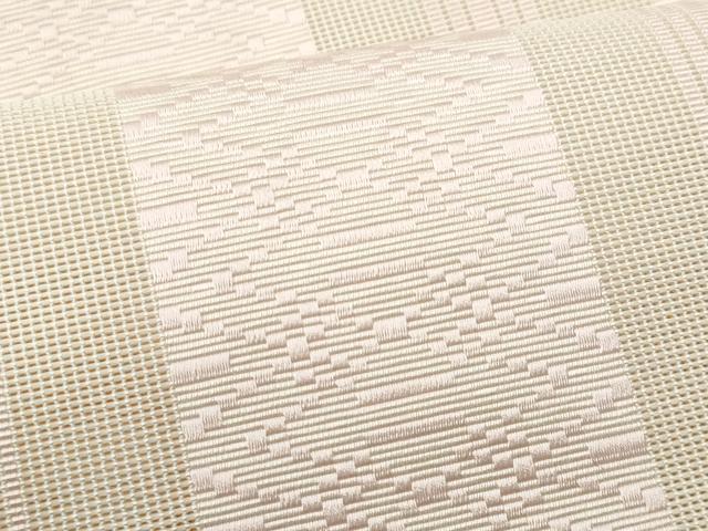 平和屋着物＊夏物 本場筑前博多織 八寸名古屋帯 紗献上 正絹 逸品 CAAW6946fb
