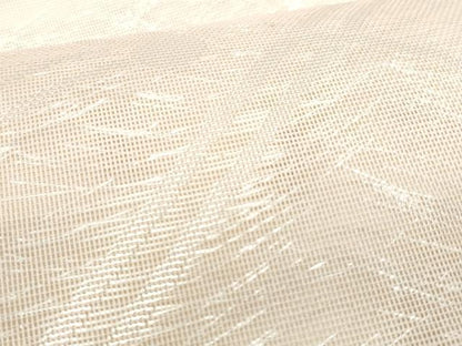 平和屋着物＊夏物 六通柄袋帯 瓦楓文 銀糸 正絹 逸品 CAAW6954fb