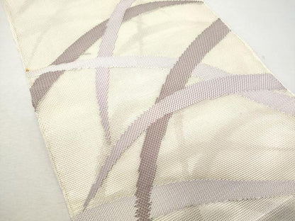 平和屋着物＊夏物 太鼓柄袋帯 芝草文 正絹 逸品 CAAW6963fb