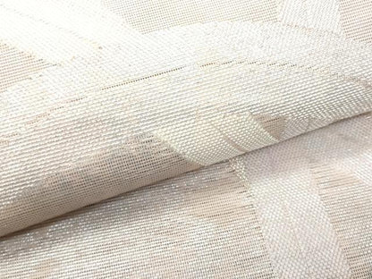 平和屋着物＊夏物 全通柄袋帯 芝草文 銀糸 正絹 逸品 CAAW6964fb