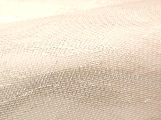 平和屋着物＊夏物 六通柄袋帯 草木文 銀糸 正絹 逸品 CAAW6973fb
