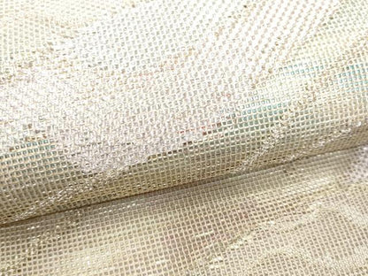 平和屋着物＊夏物 六通柄袋帯 流水文 金銀糸 正絹 逸品 未使用 CAAW6974fb