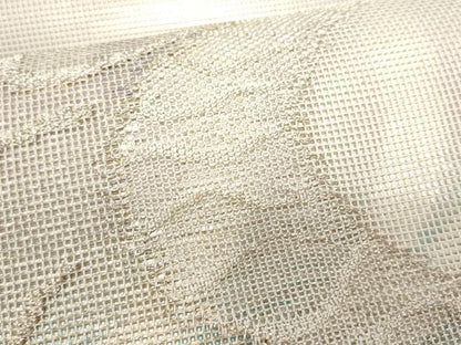 平和屋着物＊夏物 六通柄袋帯 流水文 金銀糸 正絹 逸品 未使用 CAAW6974fb