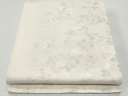 平和屋着物＊夏物 六通柄袋帯 萩 金糸 正絹 逸品 CAAW6977fb