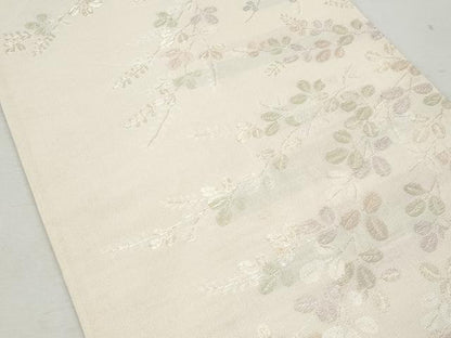 平和屋着物＊夏物 六通柄袋帯 萩 金糸 正絹 逸品 CAAW6977fb