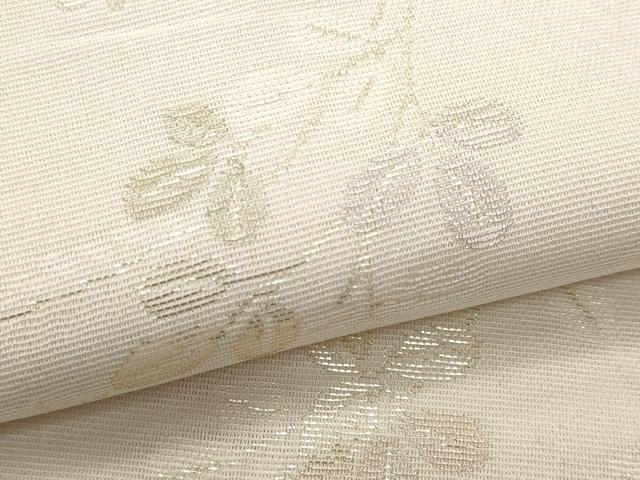 平和屋着物＊夏物 六通柄袋帯 萩 金糸 正絹 逸品 CAAW6977fb