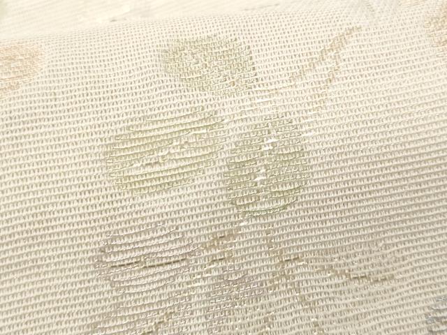 平和屋着物＊夏物 六通柄袋帯 萩 金糸 正絹 逸品 CAAW6977fb