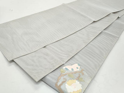 平和屋着物＊夏物 太鼓柄袋帯 絽綴れ 花唐草文 正絹 逸品 CAAW6979fb