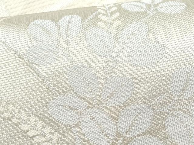 平和屋着物＊夏物 六通柄袋帯 流水花丸文 金銀糸 正絹 逸品 CAAW6981fb