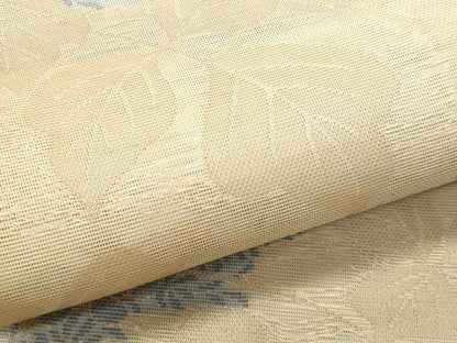 平和屋着物＊夏物 全通柄袋帯 蔦の葉文 金糸 正絹 逸品 CAAW6983fb