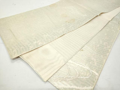 平和屋着物＊夏物 太鼓柄袋帯 流水文 金銀糸 正絹 逸品 CAAW6986fb