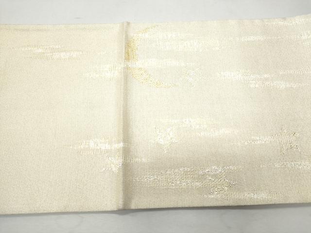 平和屋着物＊夏物　太鼓柄袋帯　フクロウ　金銀糸　正絹　逸品　CAAW6990fb