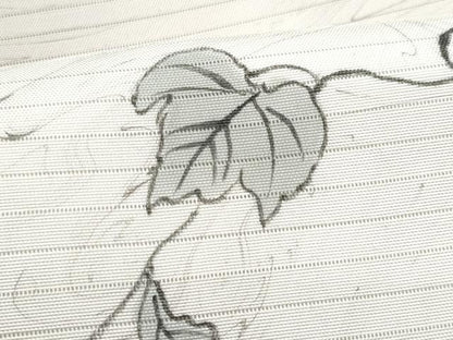 平和屋着物＊夏物 川野義和 墨流し染 太鼓柄袋帯 京友禅 手描き 瓢箪蔦の葉文 五泉 反端付き 正絹 逸品 CAAW6998fb