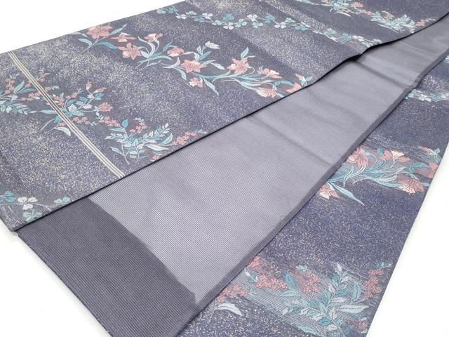 平和屋着物＊夏物 六通柄袋帯 花の万国博 金糸 正絹 逸品 未使用 CAAW7001fb