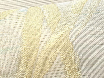 平和屋着物＊夏物 六通柄袋帯 抽象文 金銀糸 正絹 逸品 CAAW7010fb