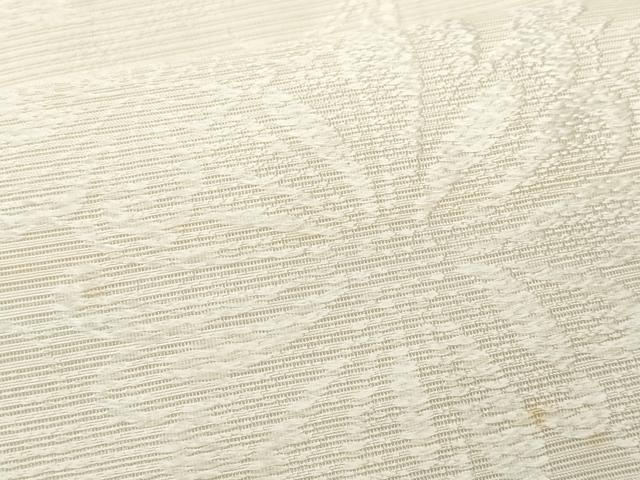 平和屋着物＊夏物 アンティーク 大正ロマン 丸帯 草花文 引き抜き帯 正絹 逸品 CAAW7013fb