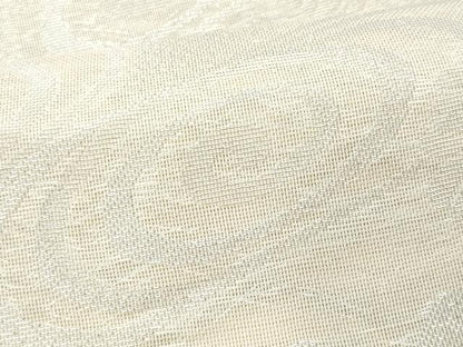 平和屋着物＊夏物 六通柄袋帯 流水菊文 銀糸 正絹 逸品 CAAW7016fb