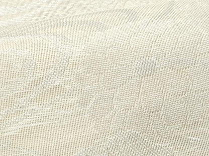 平和屋着物＊夏物 六通柄袋帯 流水菊文 銀糸 正絹 逸品 CAAW7016fb