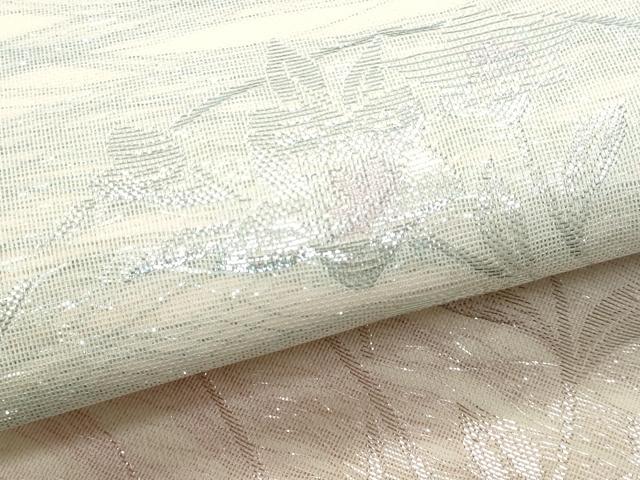 平和屋着物＊夏物 六通柄袋帯 桔梗 銀糸 正絹 逸品 CAAW7029fb