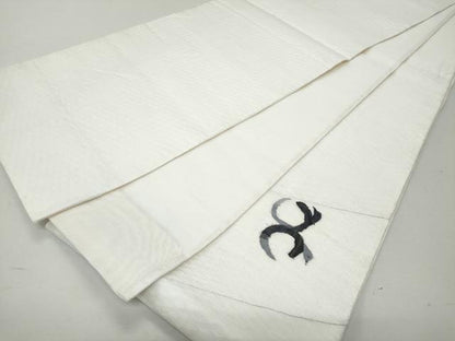 平和屋着物＊夏物 太鼓柄袋帯 すくい織 群鳥 ヘビ 銀糸 正絹 逸品 CAAW7031fb