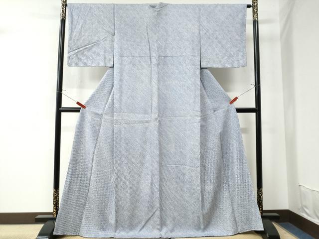 平和屋着物●大変加工の良い総絞り小紋　正絹　逸品　CAAW7236yc