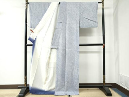 平和屋着物●大変加工の良い総絞り小紋　正絹　逸品　CAAW7236yc