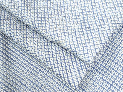 平和屋着物●大変加工の良い総絞り小紋　正絹　逸品　CAAW7236yc