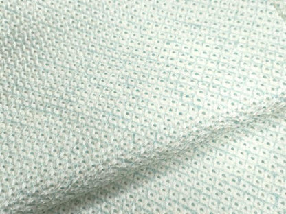 平和屋着物●大変加工の良い総絞り小紋　正絹　逸品　CAAW7240yc
