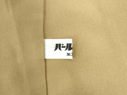 平和屋着物●上質な紬　絣文様　正絹　逸品　CAAW7246yc