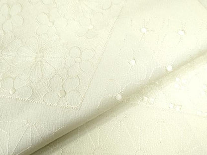 平和屋着物●色留訪問着　総刺繍　菱吉祥文　暈し染め　正絹　逸品　CAAW7271yc