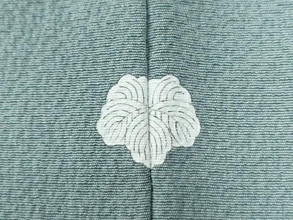 平和屋着物●上質な色無地 鬱金染 浅縹色 正絹 逸品 未使用 CAAW7278yc