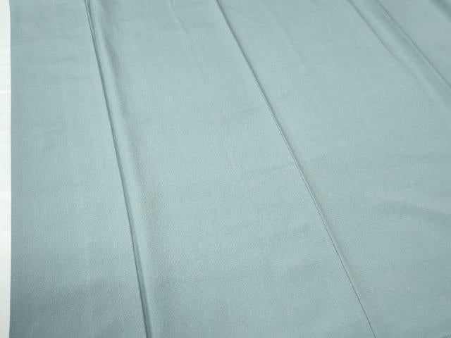 平和屋着物●上質な色無地 鬱金染 浅縹色 正絹 逸品 未使用 CAAW7278yc