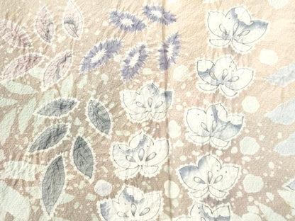 平和屋着物●訪問着　作家物　辻が花　手描き　絞り　正絹　逸品　CAAW7301yc