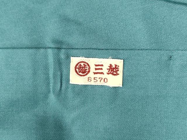 平和屋着物●本場結城紬　重要無形文化財　100亀甲　吉祥文　三越扱い　正絹　逸品　CAAW7364yc
