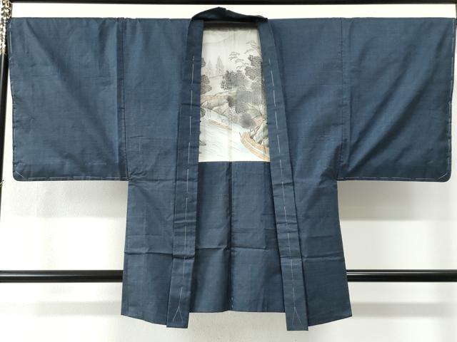 平和屋着物●男性 本場大島紬 アンサンブル 100亀甲 総詰め 正絹 逸品 未使用 CAAW7366yc
