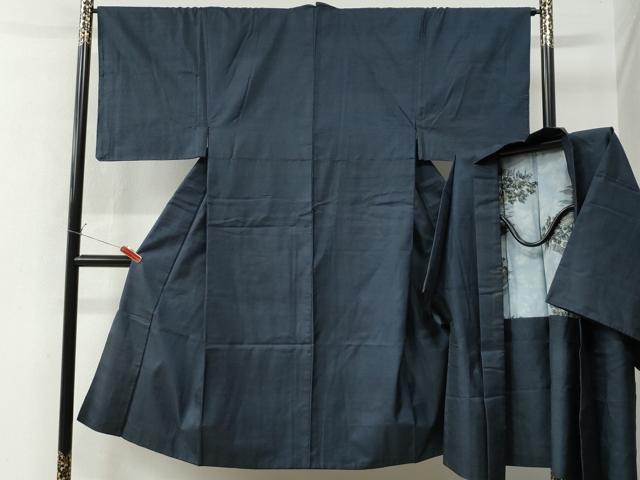 平和屋着物●男性 本場大島紬 アンサンブル 100亀甲 総詰め 正絹 逸品 CAAW7370yc