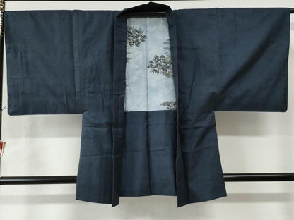平和屋着物●男性 本場大島紬 アンサンブル 100亀甲 総詰め 正絹 逸品 CAAW7370yc