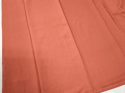平和屋着物●上質な色無地 薄緋色 正絹 逸品 未使用 CAAW7399yc