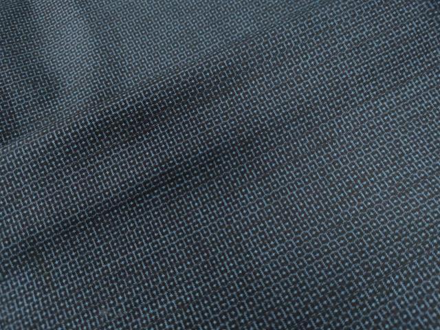平和屋着物●男性　本場大島紬　アンサンブル　100亀甲　総詰め　正絹　逸品　CAAW7418yc