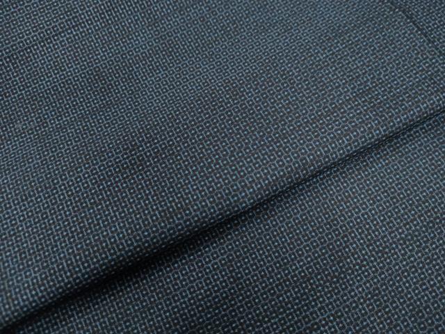 平和屋着物●男性　本場大島紬　アンサンブル　100亀甲　総詰め　正絹　逸品　CAAW7418yc
