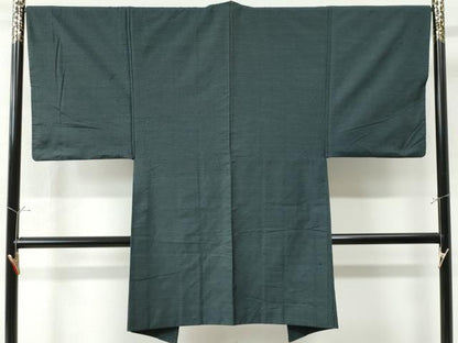 平和屋着物●男性 本場大島紬 アンサンブル 80亀甲 総詰め 正絹 逸品 CAAW7420yc