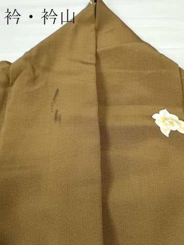 平和屋着物●京友禅作家 光永正美 訪問着 舞花文 たたき染め 正絹 逸品 CAAW7444yc