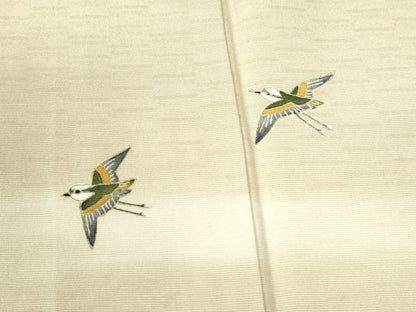平和屋着物●訪問着　飛鳥文　暈し染め　正絹　逸品　CAAW7448yc