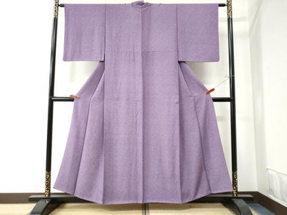 平和屋着物●江戸小紋　吉祥小紋柄　正絹　逸品　CAAW7449yc
