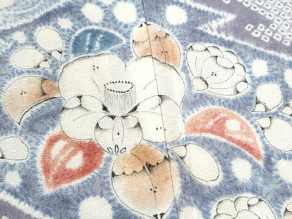 平和屋着物●訪問着 辻が花 手描き 正絹 逸品 CAAW7454yc